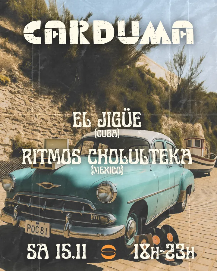 Carduma · event poster
